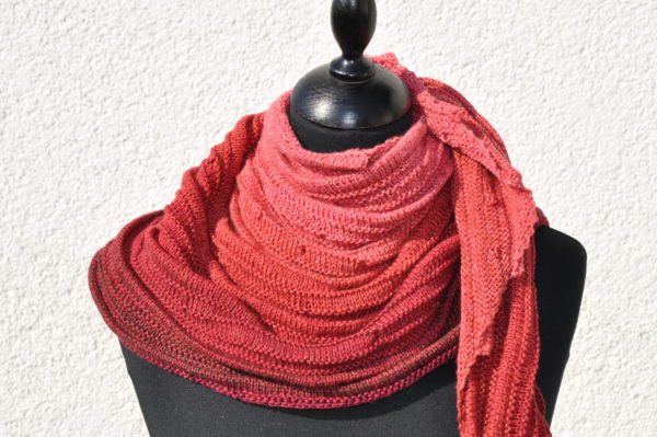Schal, Marsala – Bild 2