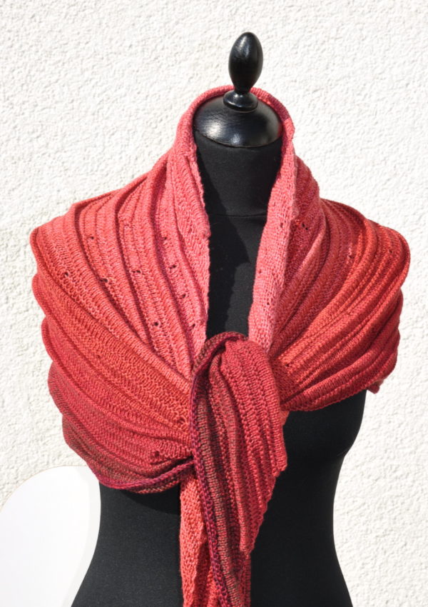 Schal, Marsala – Bild 5