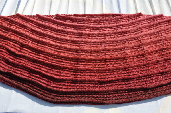 Schal, Marsala – Bild 6