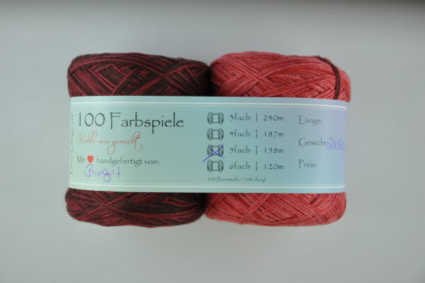 Loop Set, Marsala 5-fach inkl. Anleitung zum Loop Upstairs – Bild 2