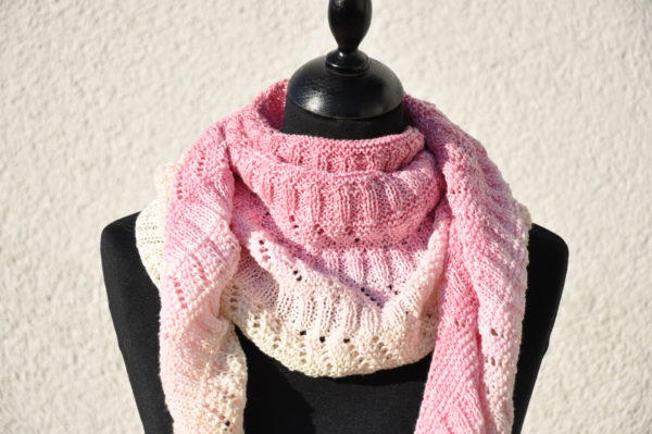 Wolle, Soft Rosé 750m / 4-fach – Bild 4