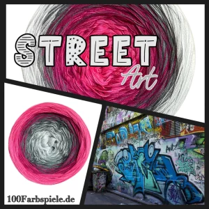 Wolle, StreetArt Pink 606m 5-fach